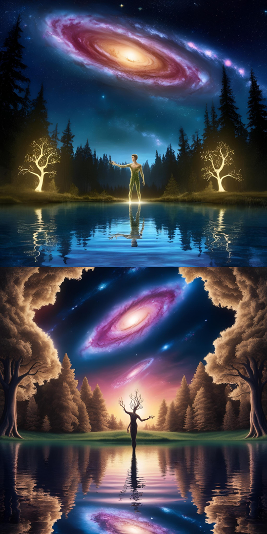 canva ai forest