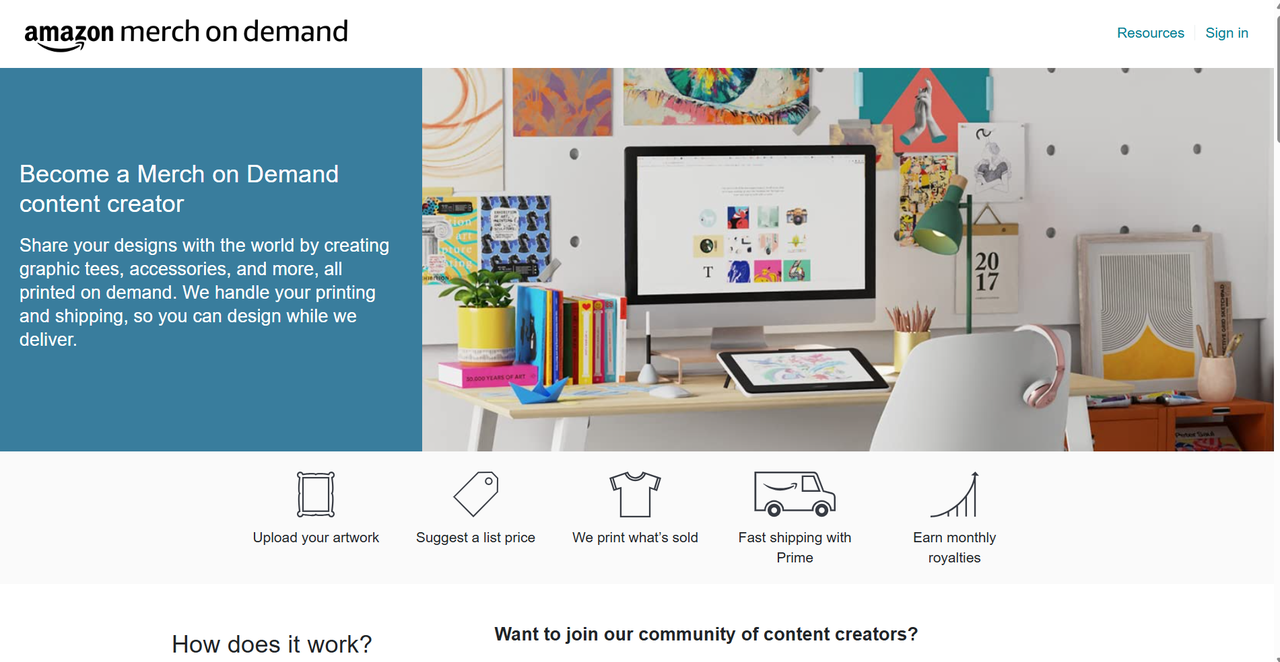 amazon merch
