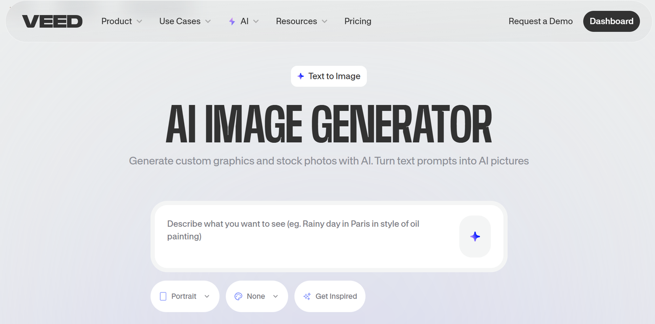 veed.io ai image generator