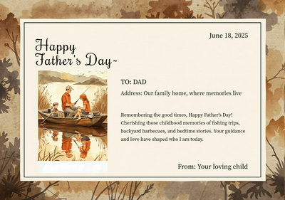 father's day card