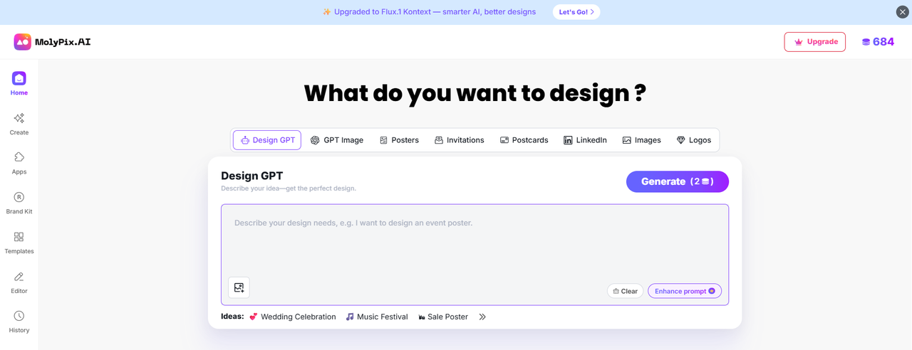 molypix interface