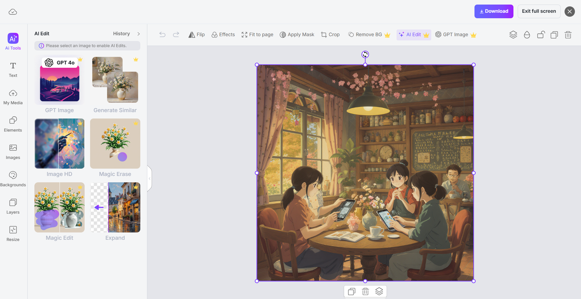 MolyPix.AI Image Editor