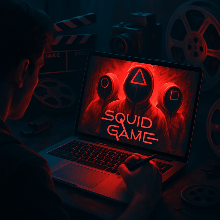 Squid Game Movie Poster Maker