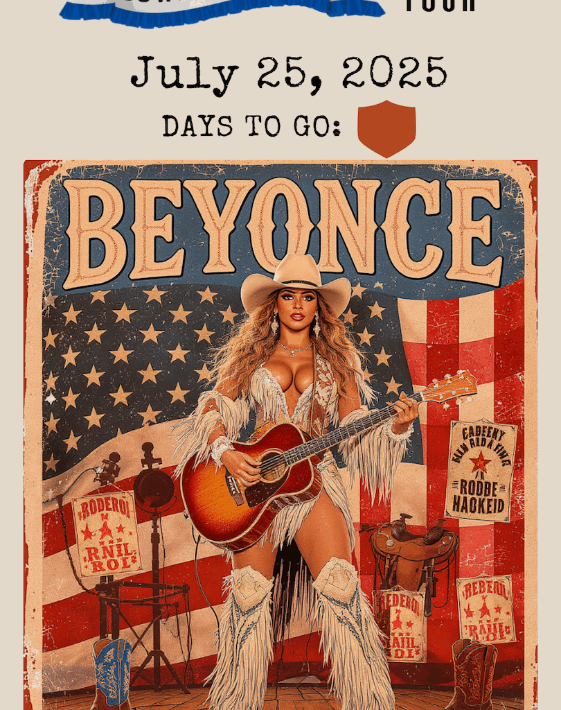 Beyonce music poster