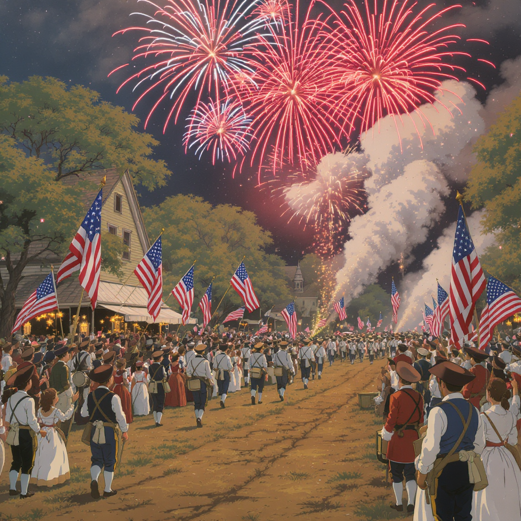 4th of July AI-Generated Images Using MolyPix.AI
